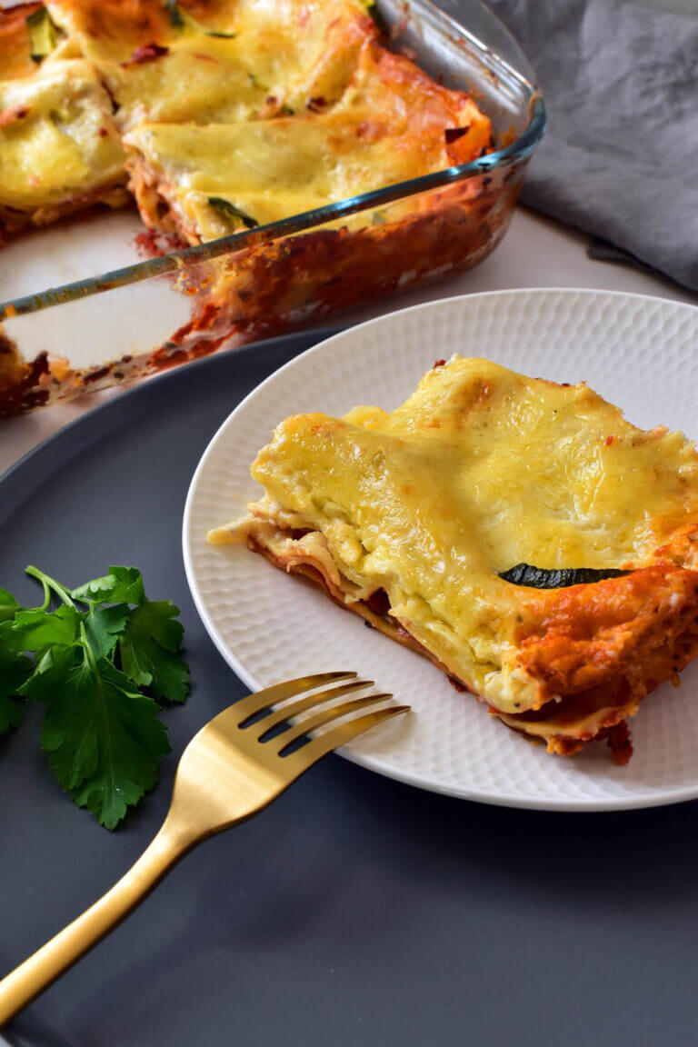 vega cukkinis lasagne