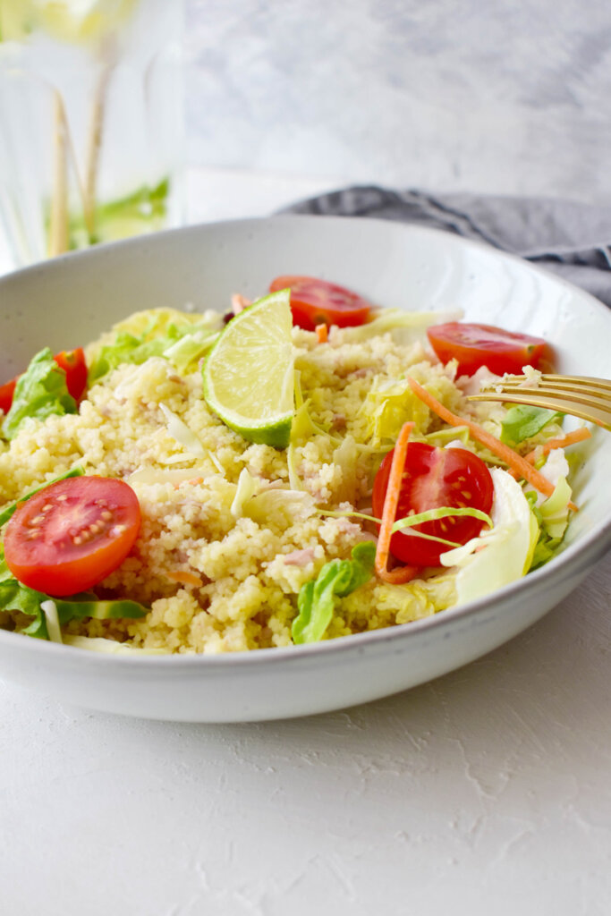 Tuna couscous salad