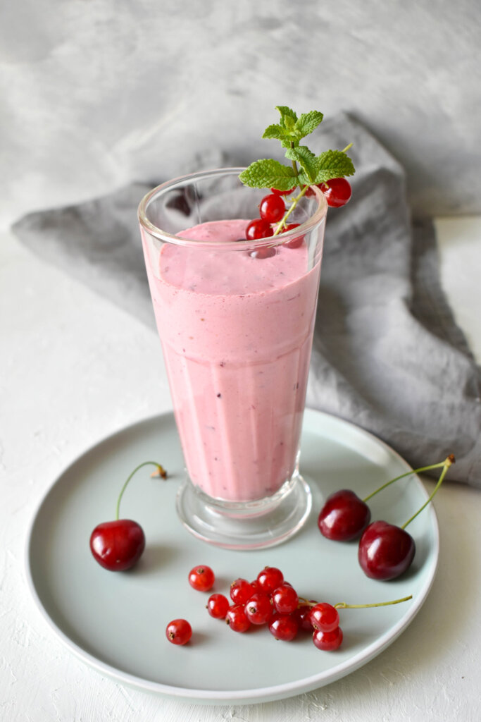 Cherry Yogurt Drink