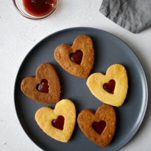 cukormentes linzerek