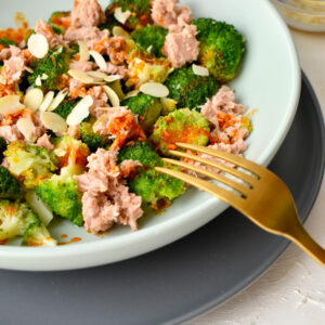 brokkolis tonhalsaláta diétás vacsora