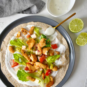 csirkés tortilla recept