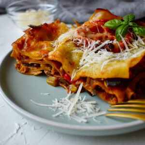 Vega lasagne tészta