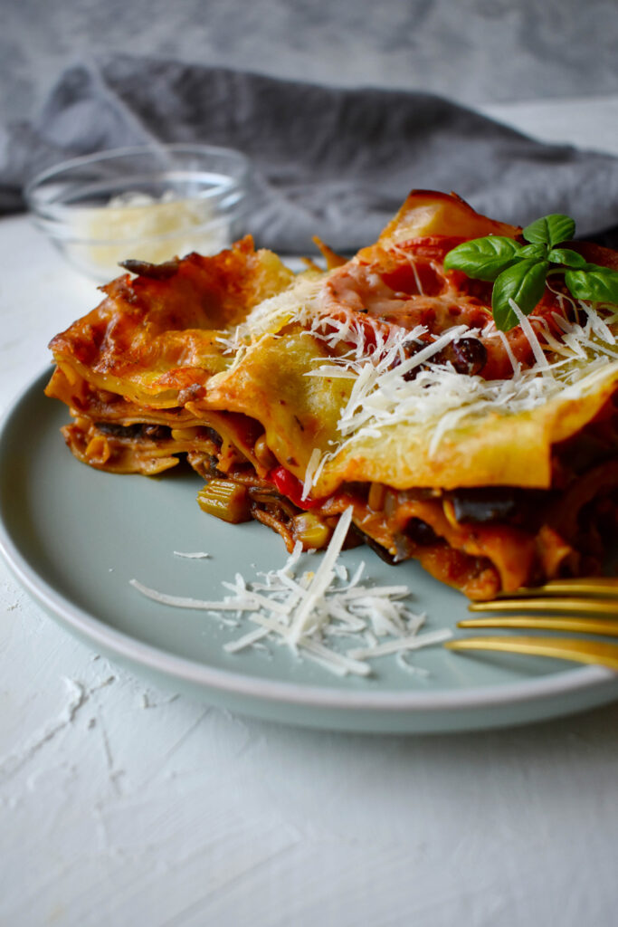 Vega lasagne tészta