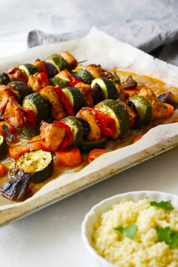 csirkés saslik sütőben