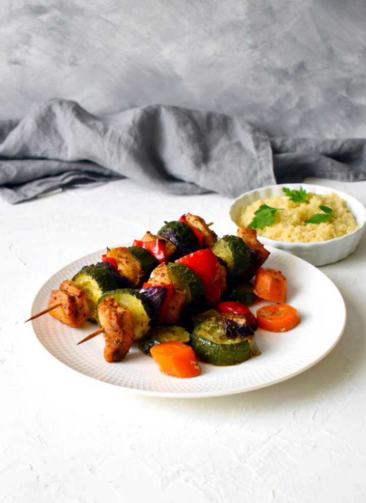 csirkés saslik sütőben