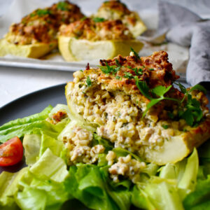 töltött tök -egészséges vacsora