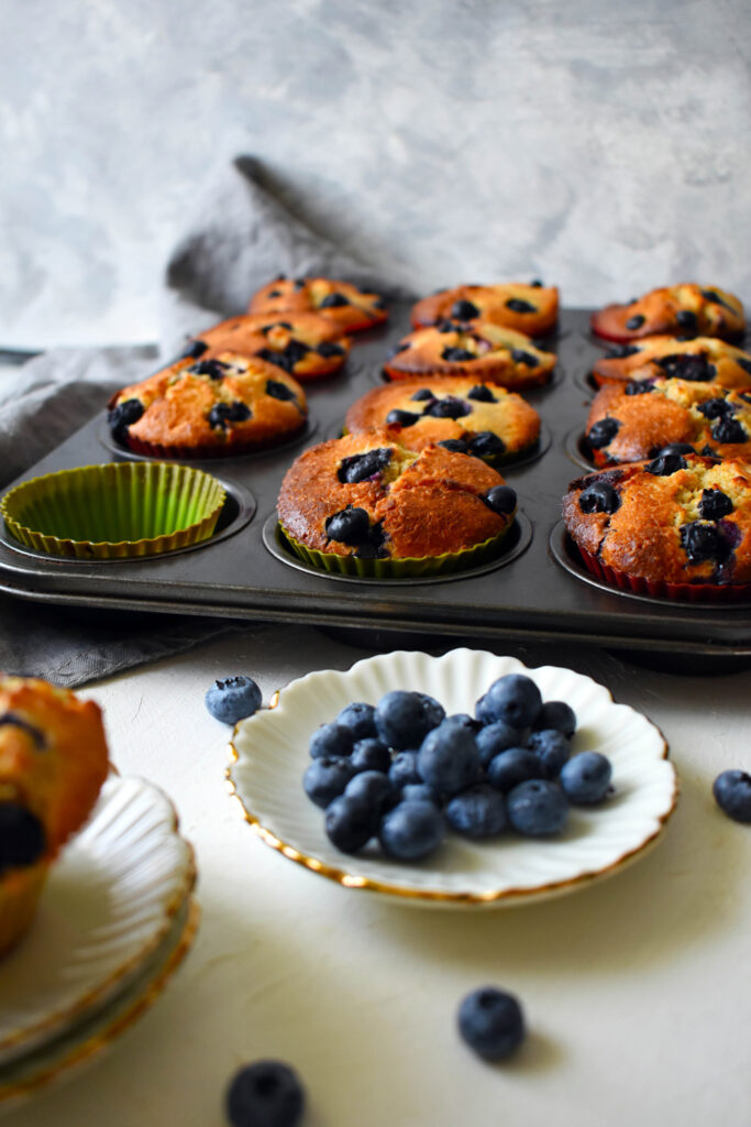 Healthy Blueberry Muffins