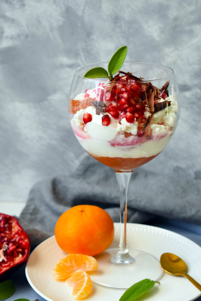 téli pohárkrém diétás