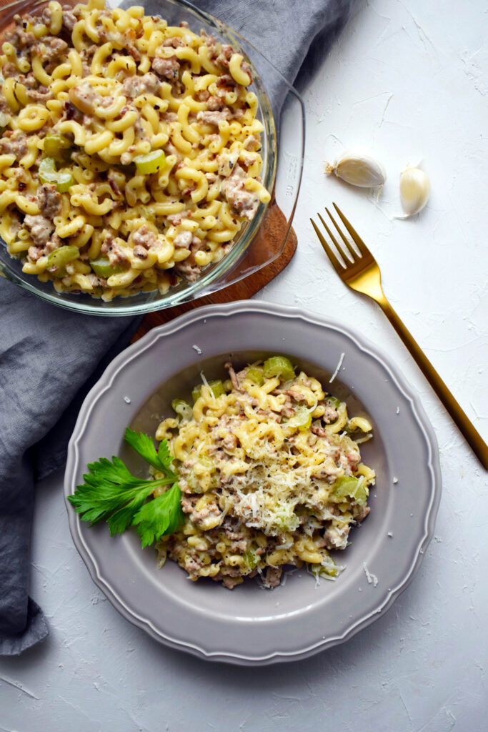 darált húsos tészta