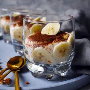 banános pohárkrém