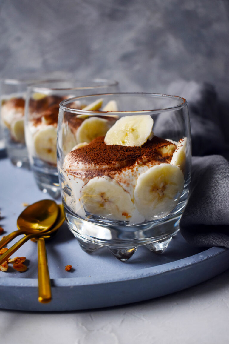 banános pohárkrém