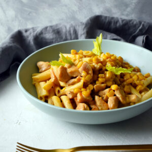 tejszínes-kukoricás tészta