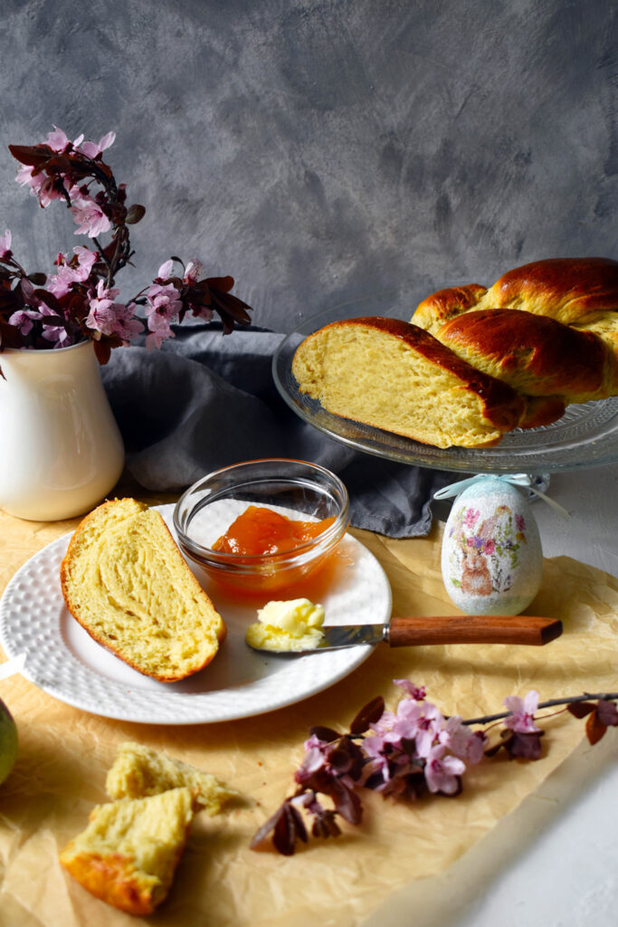 húsvéti fonott kalács