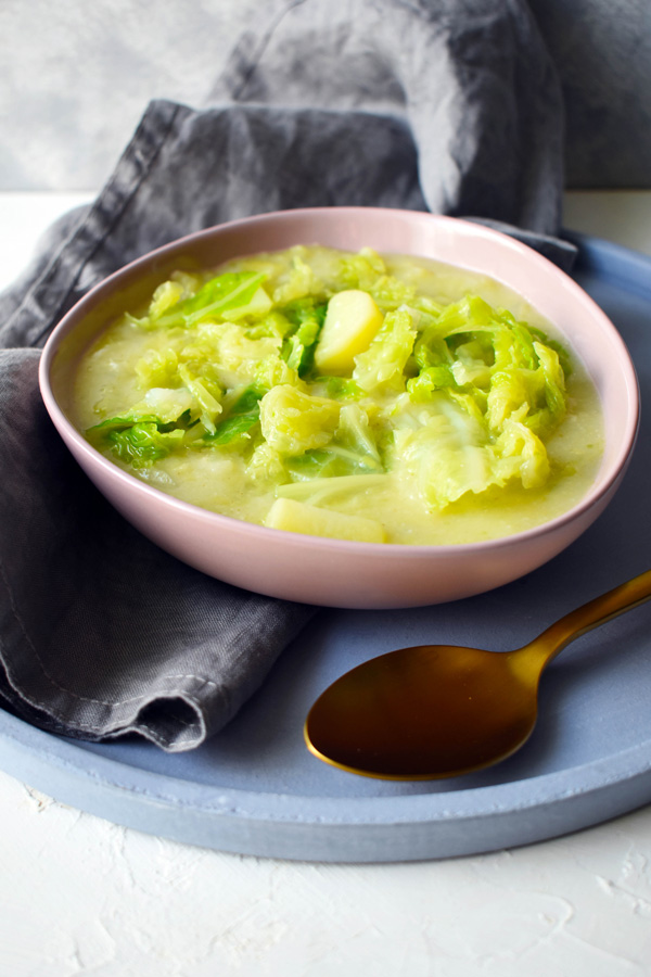 diétás kelkáposzta főzelék