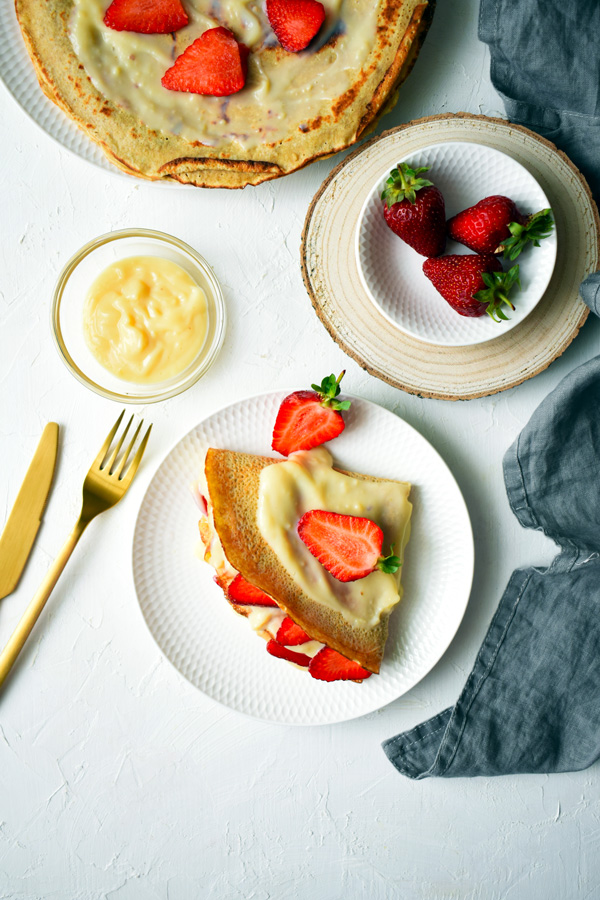 Sugar-Free Pancake Recipe – Try it with vanilla pudding and strawberries too!