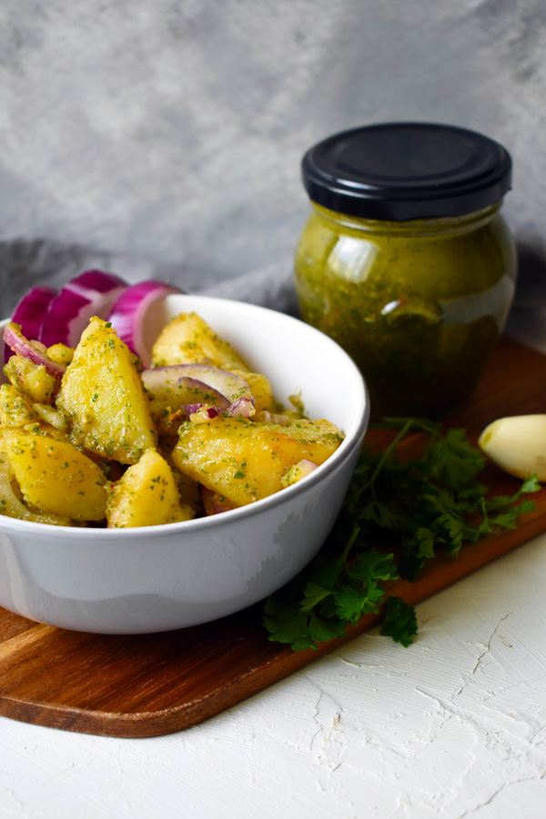 chimichurri recept salátákhoz