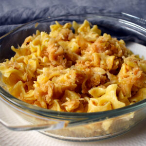 Fitnesz káposztás tészta recept