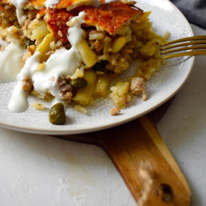 Rakott zöldbab kapribogyóval