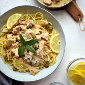 chicken piccata tészta