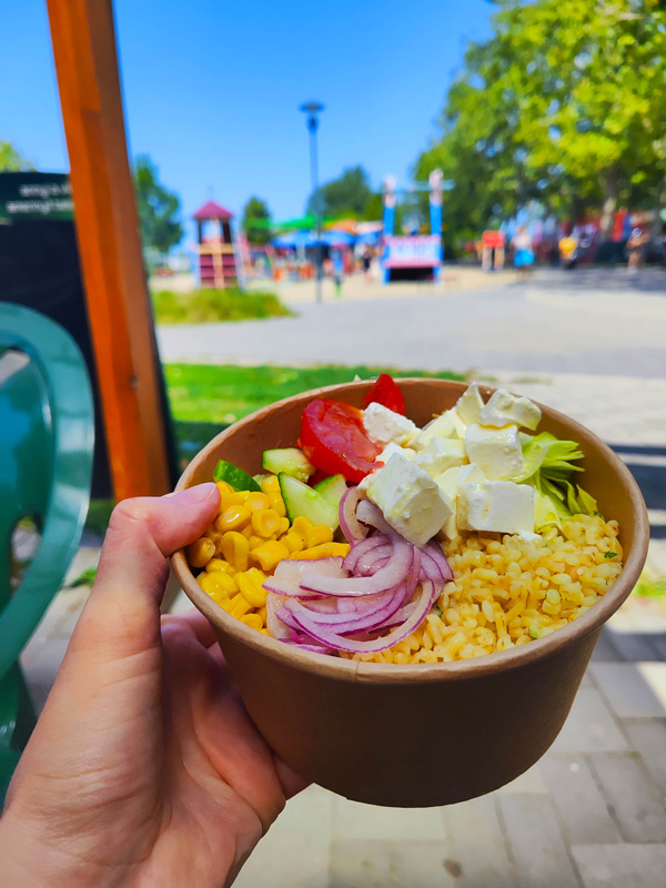 Balatonboglár healthy beach food