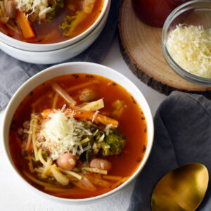 minestrone leves
