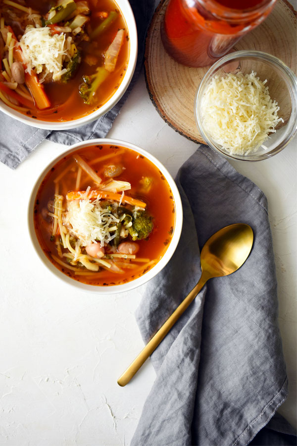 olasz zöldségleves