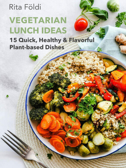 Vegetarian lunch ideas Booklet cover