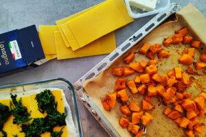 lasagne készítése