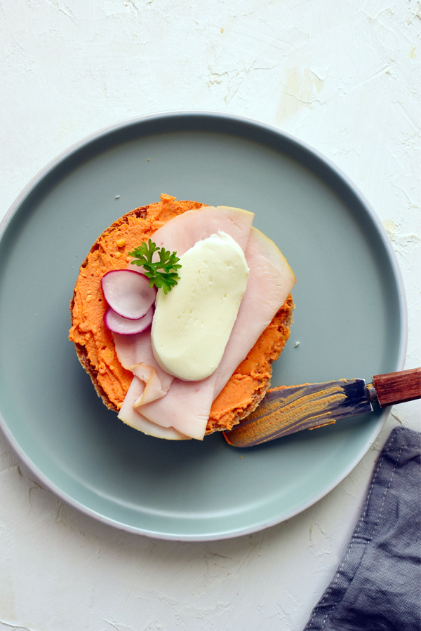 healthy Hungarian egg spread