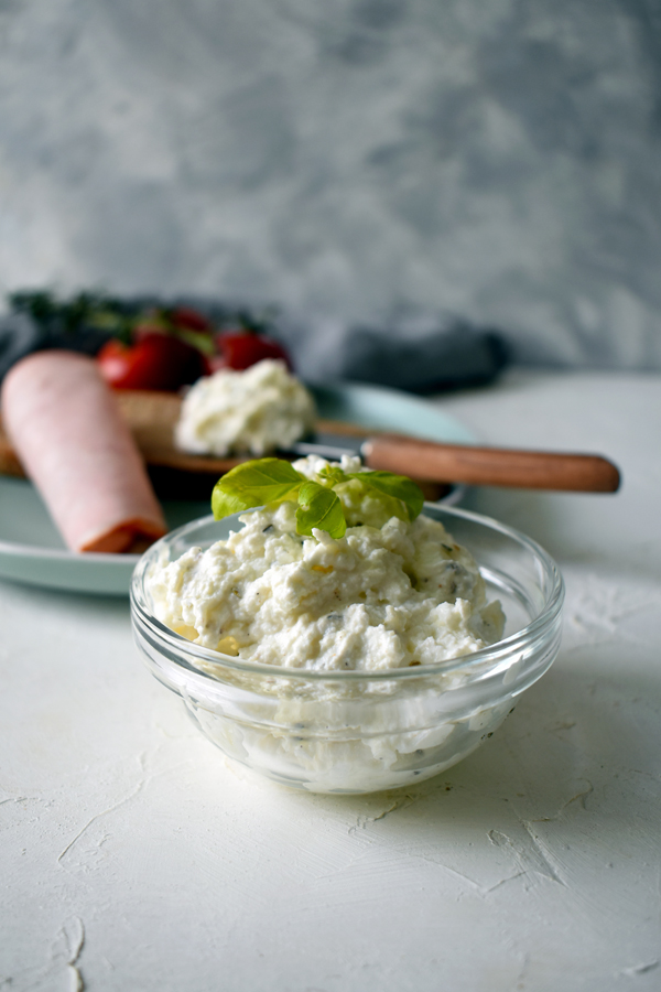 cheese cream with cottage cheese