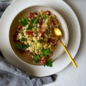 Bulgursaláta, tabulé