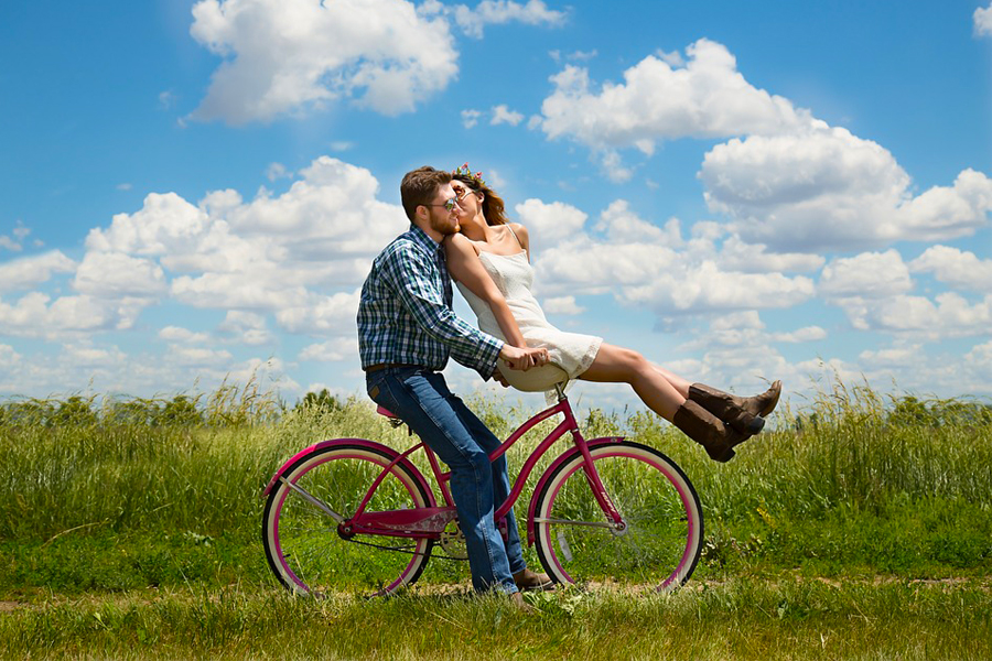 cycling happy relationship