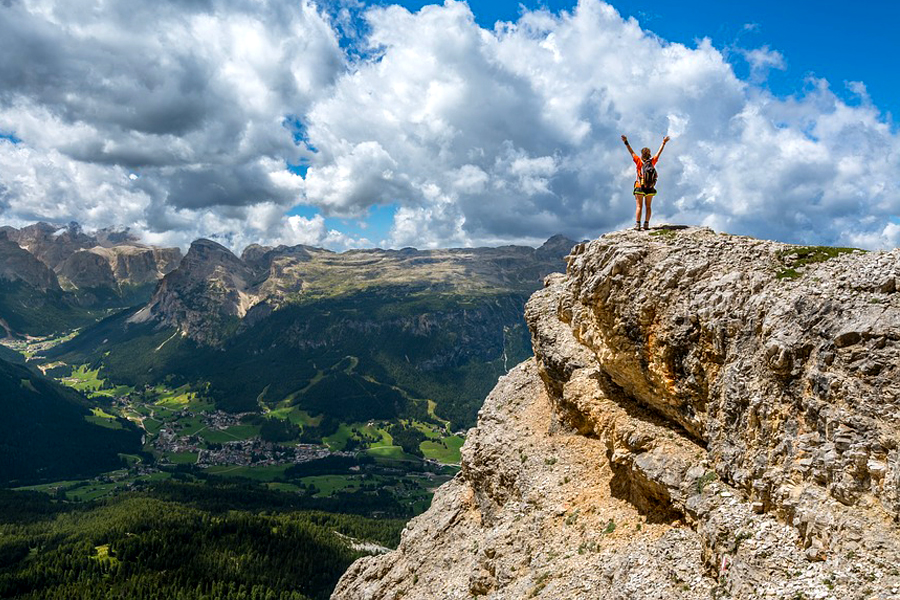 achieving goals and feeling happy