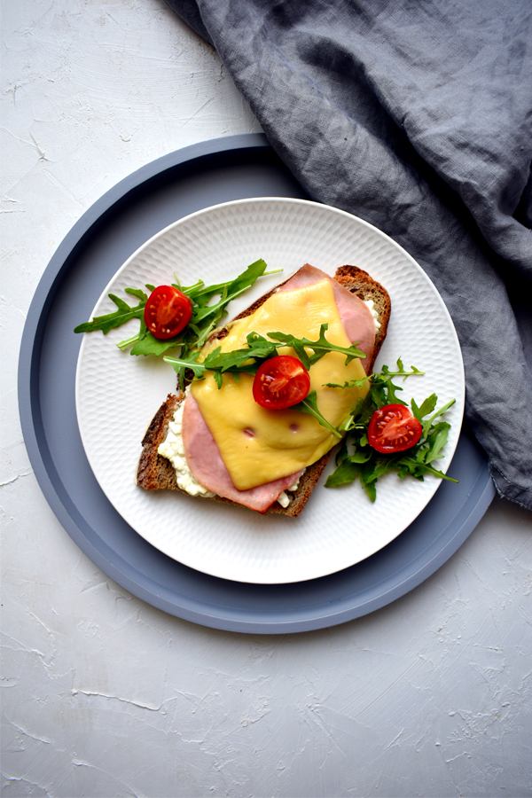 Cottage cheese sandwich