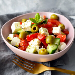 görög saláta vacsora