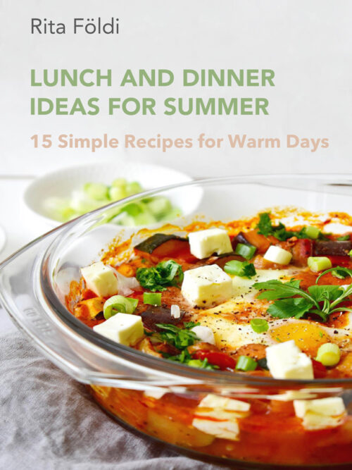 Lunch and dinner ideas for summer Booklet cover