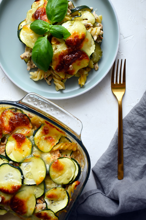 Creamy zucchini casserole recipe