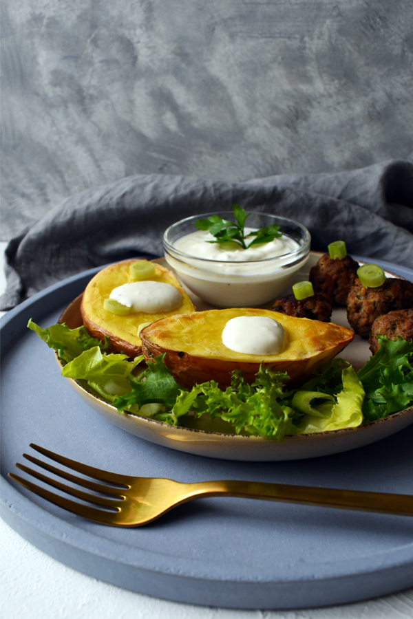 baked potatoes dinner