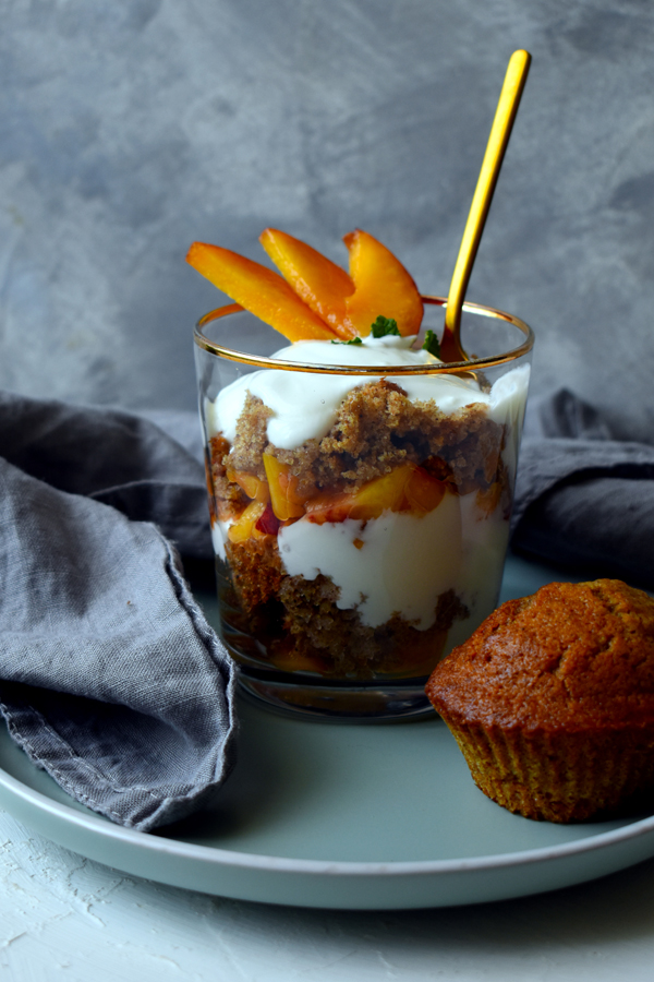 joghurtos pohárkrém muffin