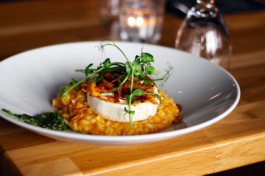 pumpkin risotto