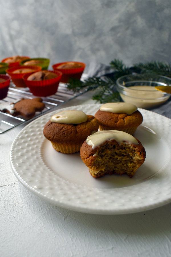 cukormentes mézeskalács muffin