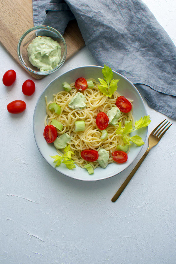 creamy avocado pasta sauce