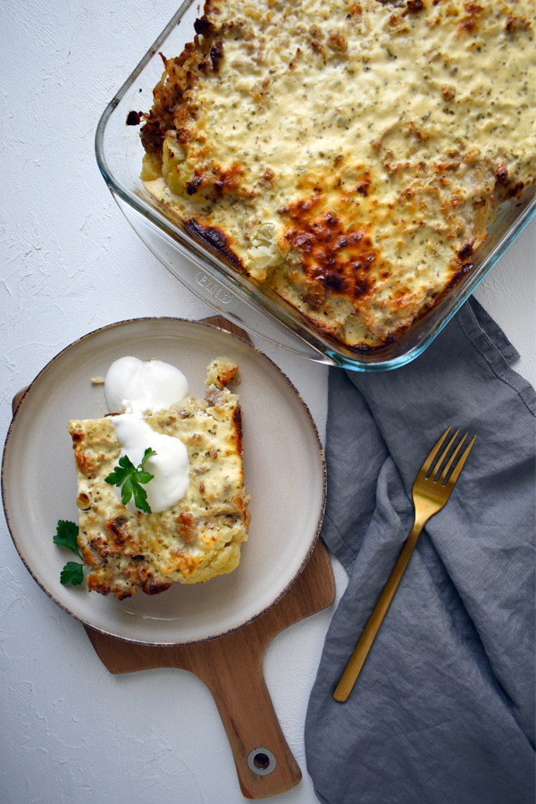 Cauliflower casserole