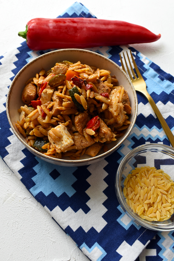 One-pot greek chicken