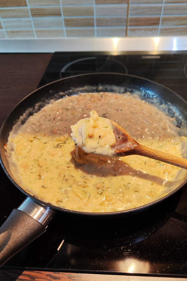 white bean sauce