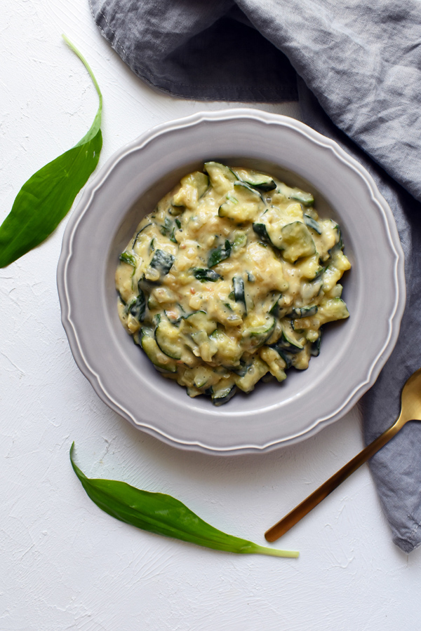 dairy-free, sugar-free zucchini stew