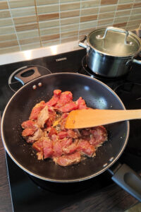 sertésszűz wokban sütve