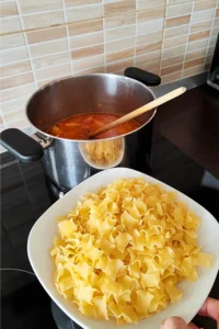pasta and potato