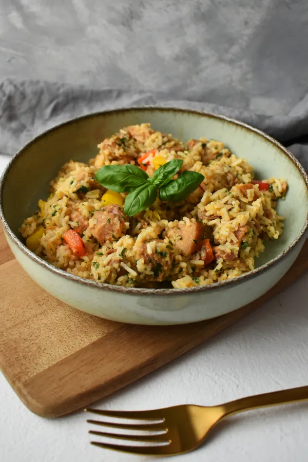 Bácska-style meat and rice